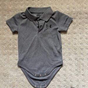 3-6 mo under armour onesie